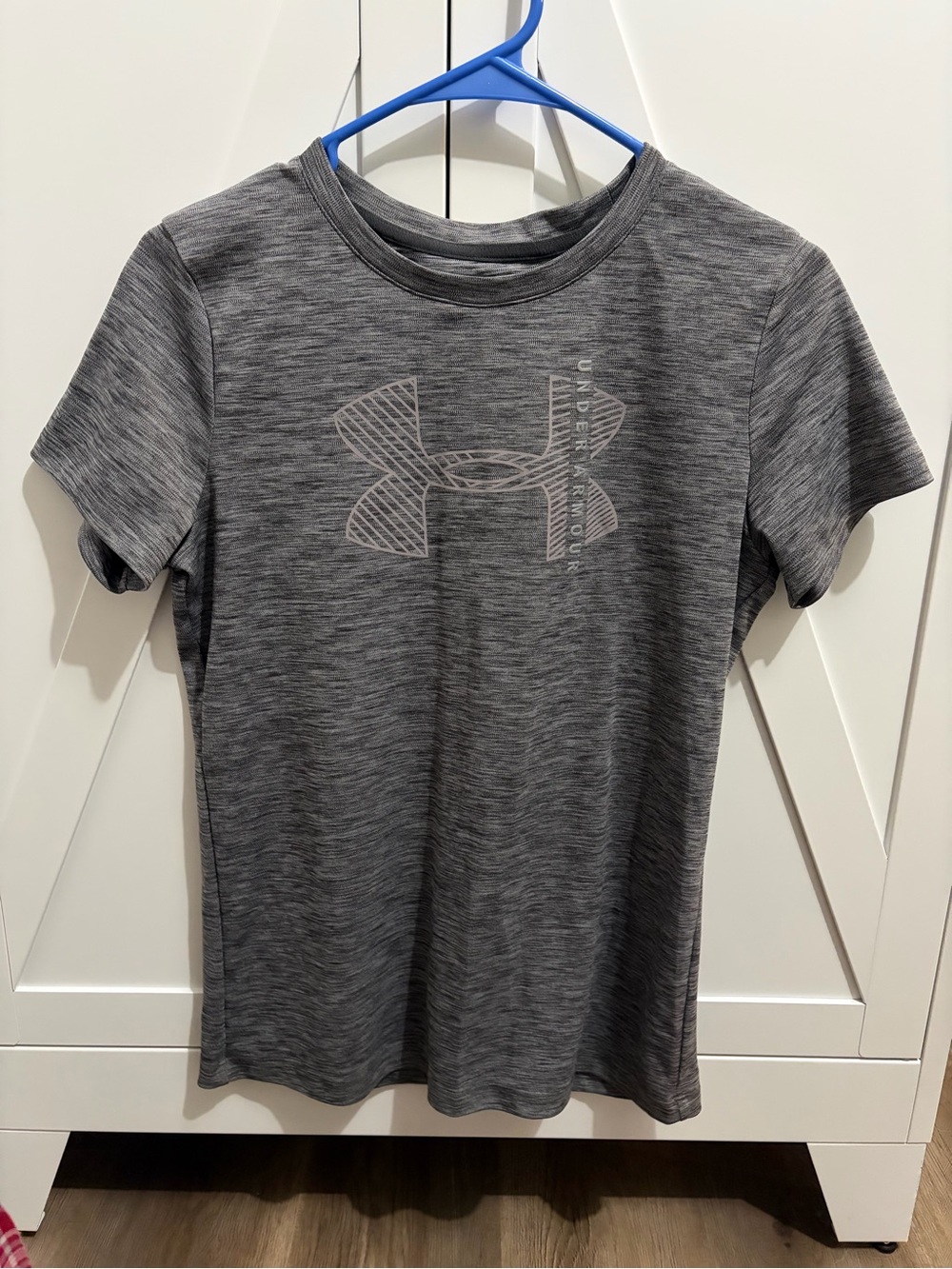 Under Armour Gray Heather Short Sleeve Performance Tee